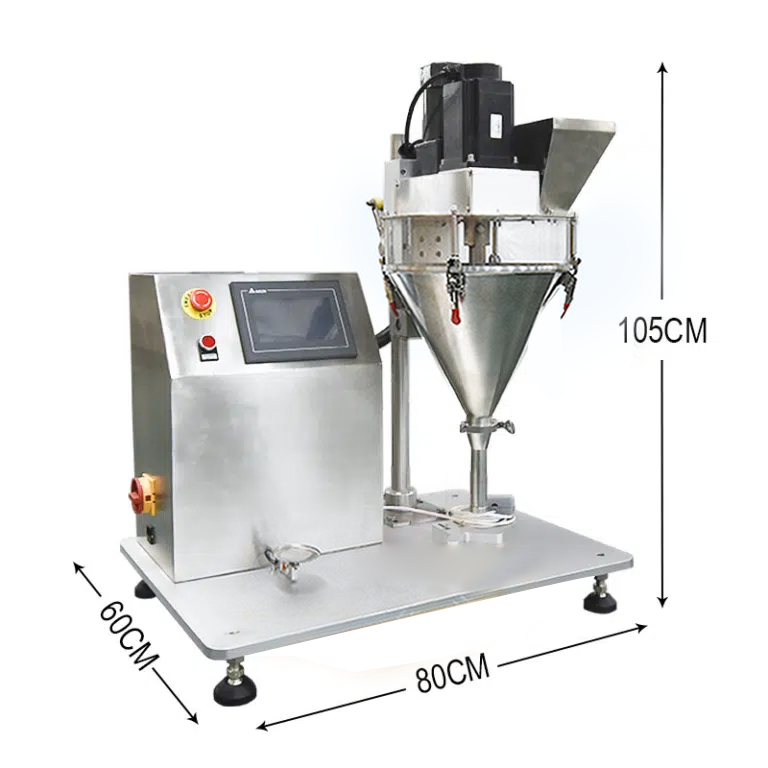 Tabletop Dry Powder Small Auger Filler Machine | YL-P2T