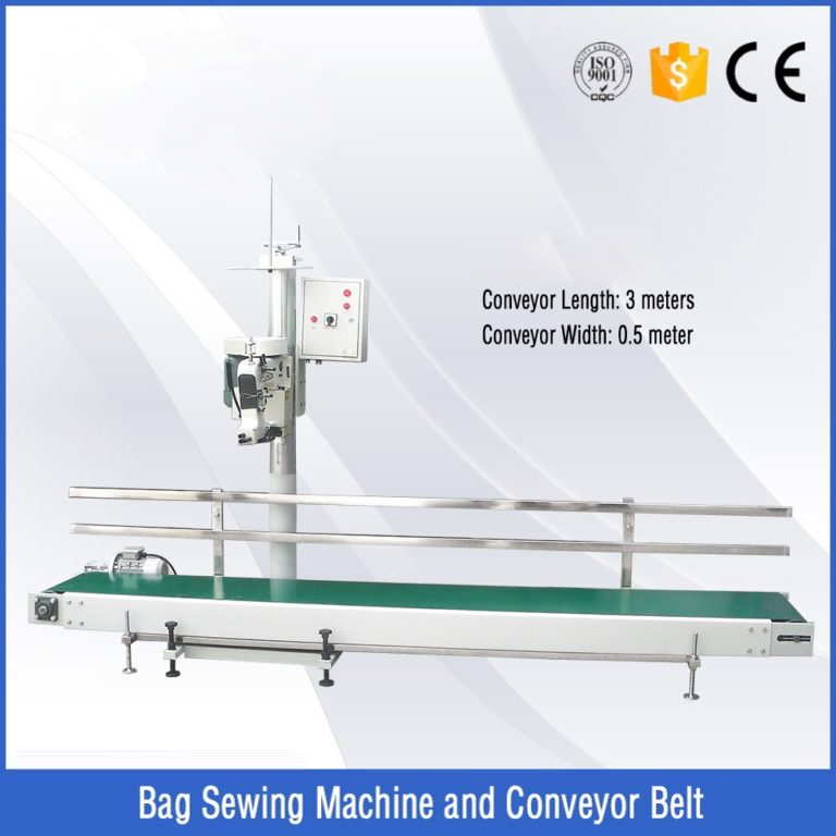 50 kg Bag Sewing Machine and Conveyor Belt